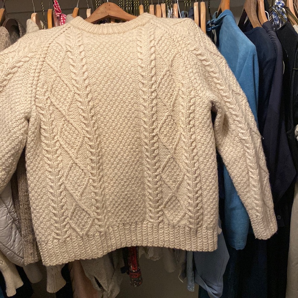 Vintage fisherman irish wool sweater